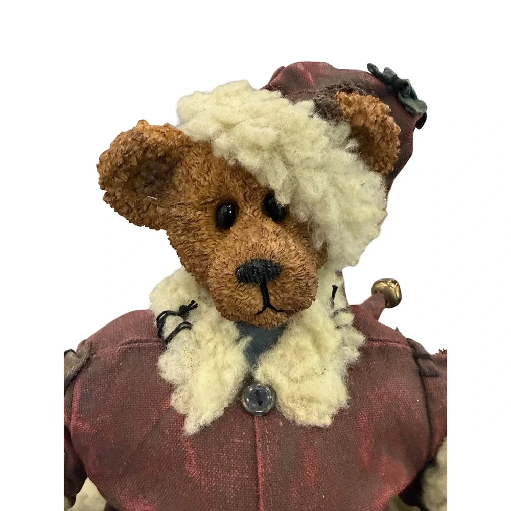 Vintage Boyds Bears Nicholai S Crumpleton Santa Claus Christmas Folk Art Figure